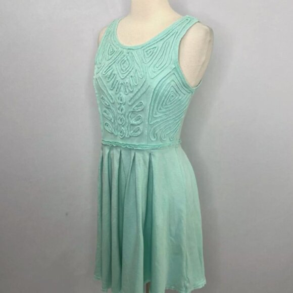 Free People Sassy Soutache Mini Dress Open Back *Runs Small - Picture 7 of 14